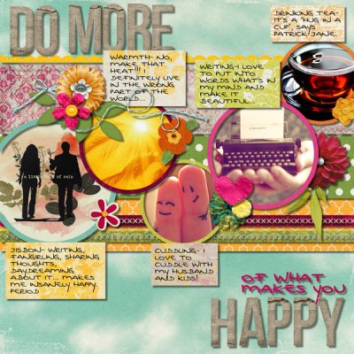 Do more of what makes you happy