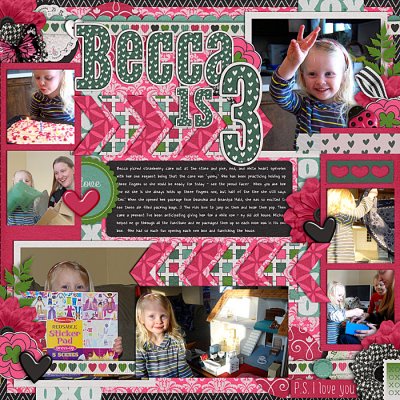 Becca is 3