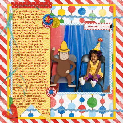 3rd Birthday Party page 1
