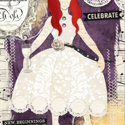 Collage Couture - Happy New Year!