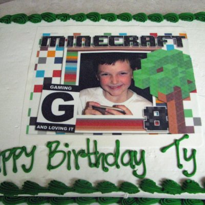 Minecraft Cake