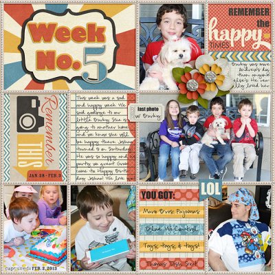 Project Life Week 5