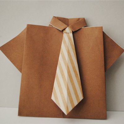 Shirt and Tie Card