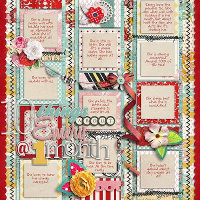 10 Things About Emery at 1 Month