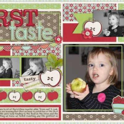 First Taste...Apple