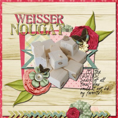 Weisser Nougat