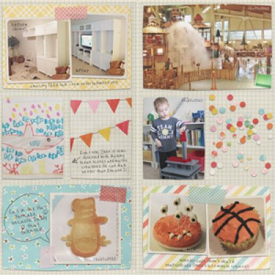 2013 Project Life January 1-15 Full Spread