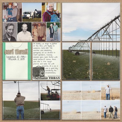 Project Life: 2013- Week Nine (right)