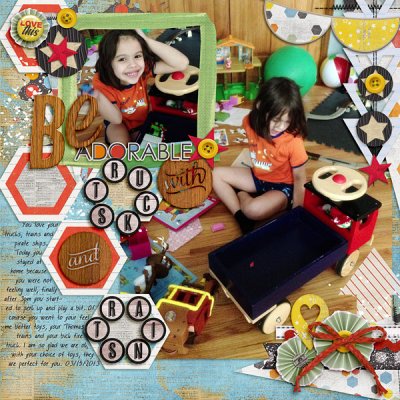 Be adorable with trucks and trains - Pinterest challenge #8