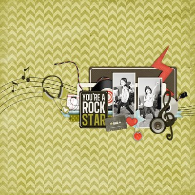 Mom's rock star