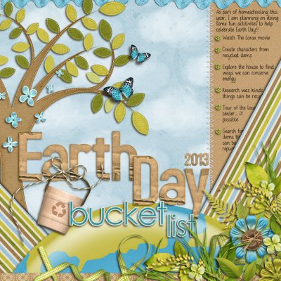 2013 earth day bucket list