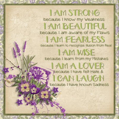 I am strong