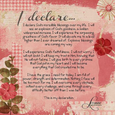 I declare