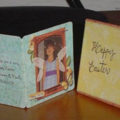easter card mini