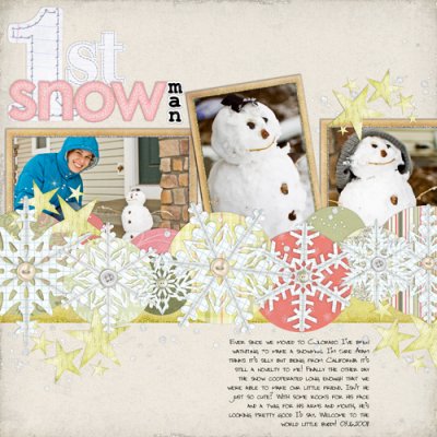 First Snowman