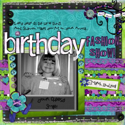 Birthday Fashion Show