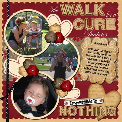 a walk for the cure