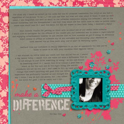 Make a difference