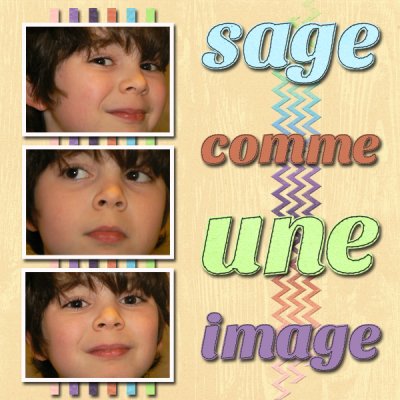 Sage Comme Une Image