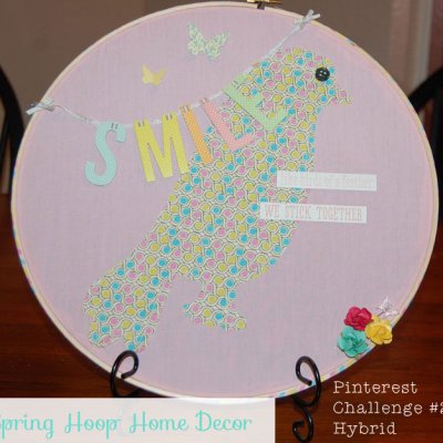 Spring Hoop Home Decor