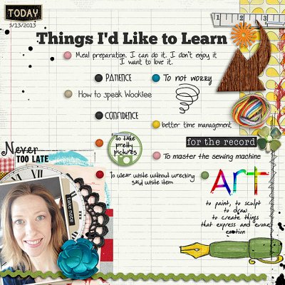 things I'd like to learn