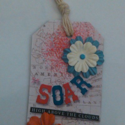 Hybrid travel decorated tag