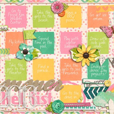 Summer 2013 Bucket List