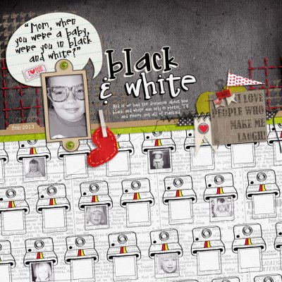 Black and White