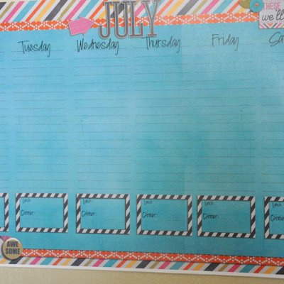 July Calendar