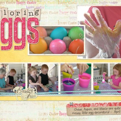 Coloring Eggs