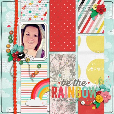 be the rainbow.