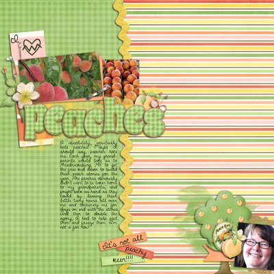 I Dislike Peaches. (it's an understatement)