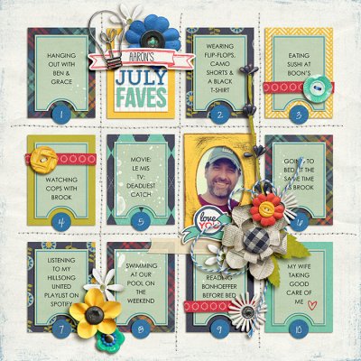 Aaron's July Faves