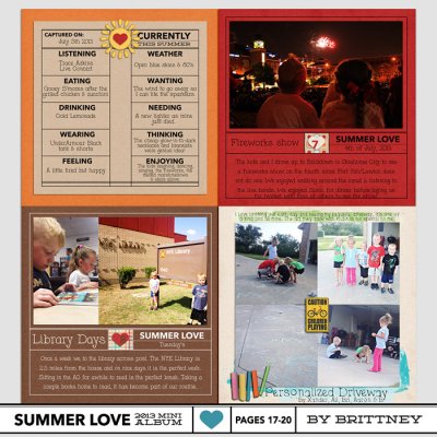 Summer Love Mini | Summer Loves 7 & 8 (17-20)