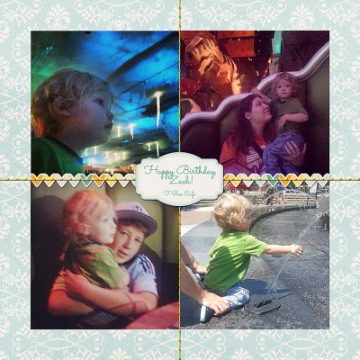 Summer Love Album: Happy Birthday Zach