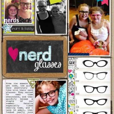 Nerd Glasses Insert