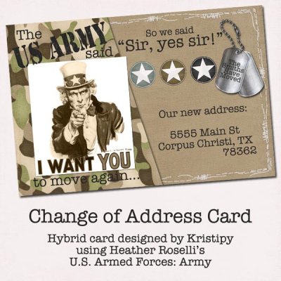 Army Change of Address