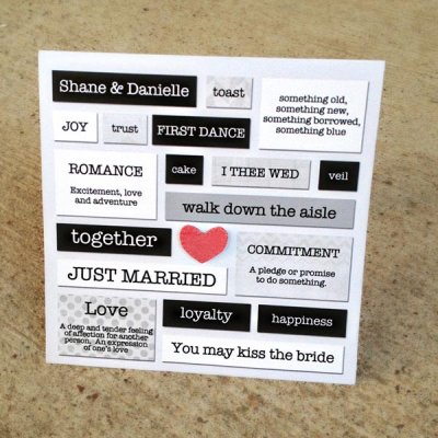Wedding card