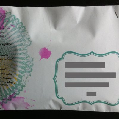 August sweet mail exchange