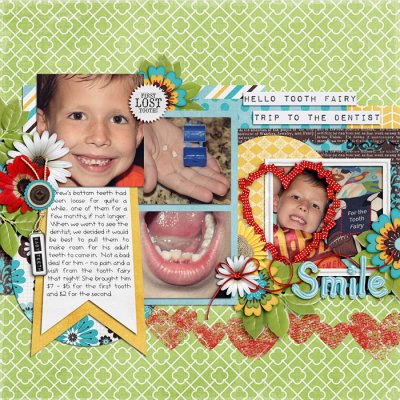 Drew's teeth