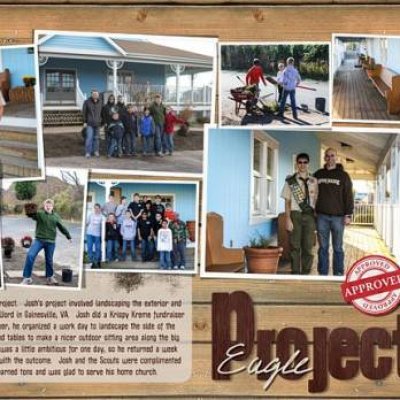 Eagle Project During & After