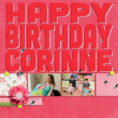 Happy Birthday Corinne