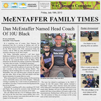 McEntaffer Family Times