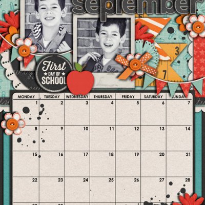 2014 Calendar September