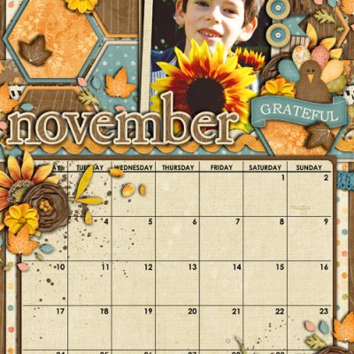 2014 Calendar November