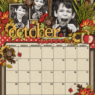 2014 Calendar October