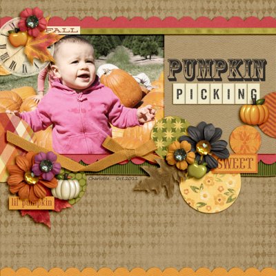 pumpkin picking