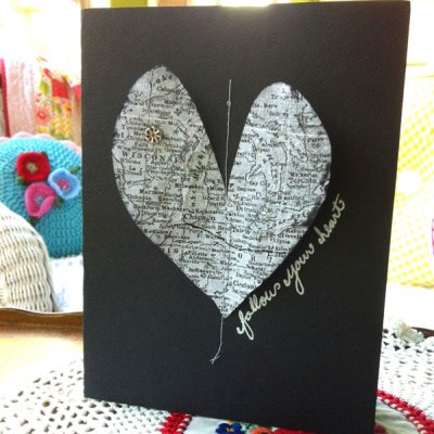 Follow Your Heart card