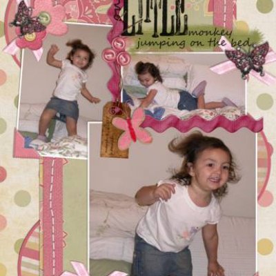 one little monkey
