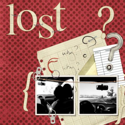 We're lost